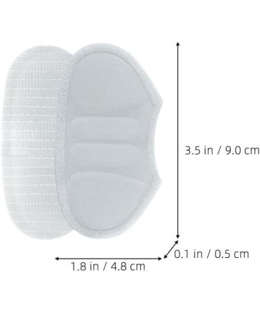 Baluue Heel Cushion Pads - 2 Pairs Self-Adhesive Soft Shoe Grips & Liners for Foot Care Heel Pain Relief Bunion & Blister Protection - International Shipping Available - Buy Online on GoSupps.com