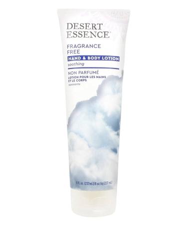 Desert Essence Organics Fragrance-Free Hand & Body Lotion - 8 fl oz (237 ml) - Buy Online on GoSupps.com