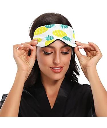 Summer Tropical Pineapple Sleep Mask | Eye Mask for Sleeping - Buy Online on GoSupps.com