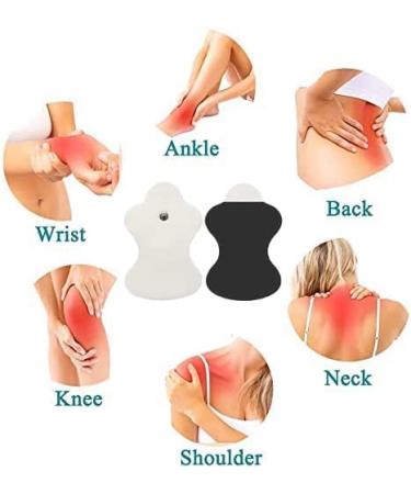 20 Pack Replacement Electrotherapy Pads for Omron TENS Unit - Reusable & Compatible with Omron Device (Non-Omron Brand) - Buy Online on GoSupps.com
