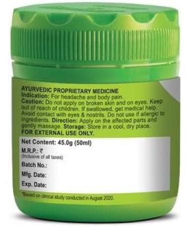 RSINC Amrutanjan Strong Pain Balm Double Power 50 ml (3) - Buy Online on GoSupps.com