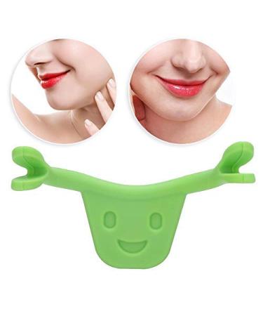 Personal Face Trainer - Smile Beauty Exerciser for Facial Muscle Stretching and Lifting - Green - Buy Online on GoSupps.com