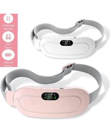 Luxury Menstrual Heat Band for Pain Relief - 3 Heat Settings Vibration Technology & Massage Cushion - Pink - Shop Now! - Buy Online on GoSupps.com
