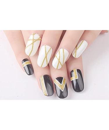 30 Rolls Laser Gold Silver Glitter Nail Art Striping Tape Lines Width 1mm-Striping Tape for Nail Art-Nail Striping Tape Foil-Nail Striping Tape Thick-Nail Striping Tape with Dispenser-Self-Adhesive DIY Nail Art Tape Golder - Buy Online on GoSupps.com