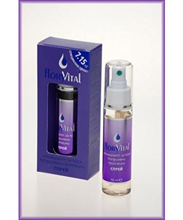 Silk Proteins Hair Stimulant for Dry Hair Refillable Spray Format - 50 ml / 1.7 Fl. Oz. from FloryVital