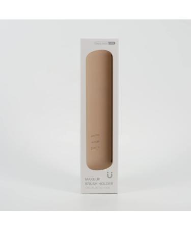 Fvion Travel Make-Up Brush Holder | Portable Silicone Cosmetics Organizer (Green) - Ideal for Travel - Buy Online on GoSupps.com