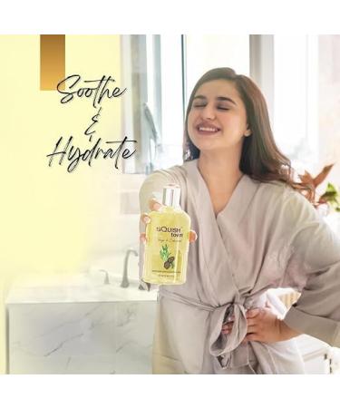 Sage & Cedarwood Body Wash with Aloe Vera - 250ml Aromatherapy Shower Gel | Natural Essential Oils Deep Cleansing Bath Gel for Men & Women - Buy Online on GoSupps.com
