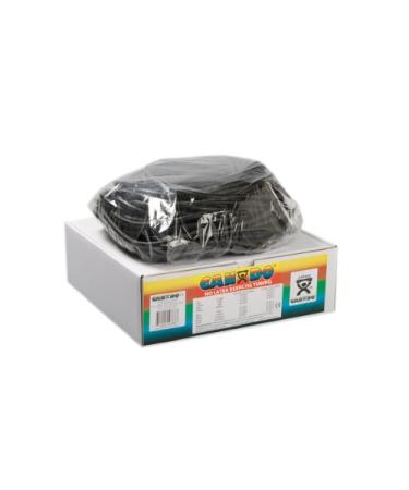 CanDo 10-5725 Preferred Colors Exercise Tubing X-Heavy Latex-Free Black
