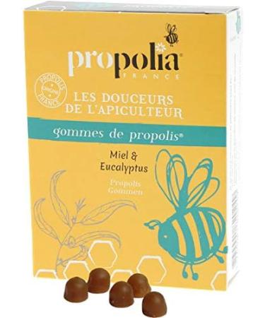 Propolia - Honey & Eucalyptus Propolis Gums Sachet 45g - Pack of 3 - Sold By Lot - Buy Online on GoSupps.com