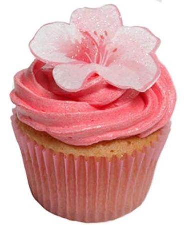 24 Beautiful 2D Summer Flower Wafer Cake Toppers- Edible Unique & Gorgeous! - Buy Online on GoSupps.com