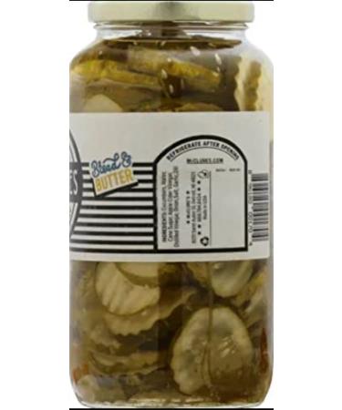 McClure's Bread n' Butter Pickles (Chip Cut) 32 oz (2 Pack) - Buy Online on GoSupps.com