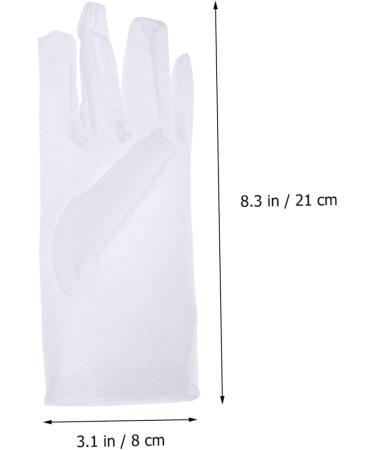 Healeved 30 Pairs Industrial Gloves White Cotton Gloves Gardening Gloves Moisturizing Cotton Gloves Sun Gloves Cosmetic Moisturizing Gloves Spa Gloves Thin Gloves Protection Work - Buy Online on GoSupps.com