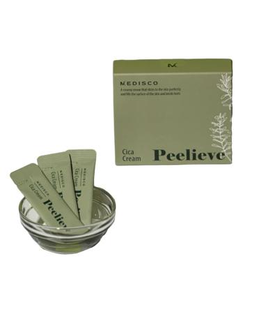 Medisco Peelieve Cica Cream Sachet of 2ml x 30 ea - After BB Glow Treatment  After BB Glow Care  Microneedling