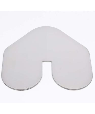 MEGAWARE KEELGUARD ScuffBuster XL Bow Guard with Notch - 9 x 8.75 - 3M Adhesive - 316-Stainless Steel - Buy Online on GoSupps.com