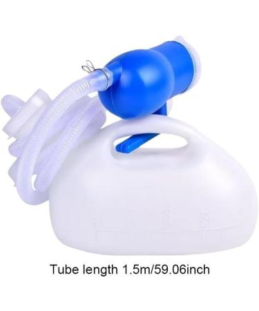 Men Urinals with Lid Portable Urine Collection Pot Spill Proof Urine Bottle Camping Wee Pot for Outdoor Driving Night Use White - Buy Online on GoSupps.com