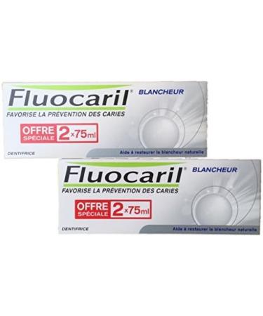 Buy Fluocaril Blancheur 4 x 75 ml - Effective Teeth Whitening Toothpaste for International Shipping - Buy Online on GoSupps.com