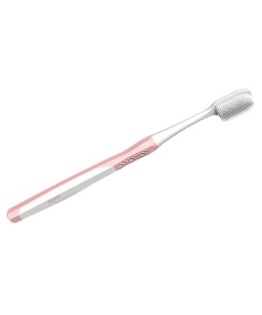1 STK Development toothbrush Tool for the tooth cleaning children's toothbrush toothbrush brisk toothbrush tools for oral care clean deliveries pregnant woman pp white