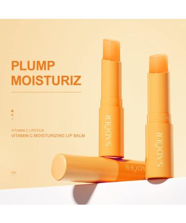 Vitamin C Lip Balm - Moisturizes & Plumps Lips | 2.7g | International Shipping Available - Buy Online on GoSupps.com