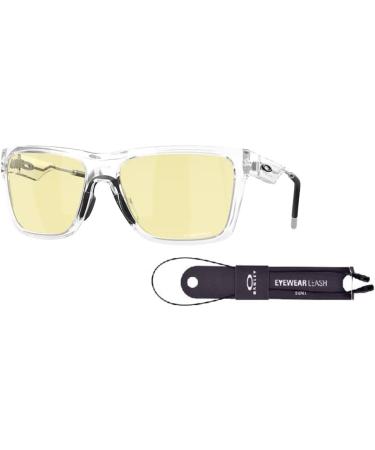 Oakley NXTLVL OO9249 Blue Light Blocking Glasses for Men | Gaming Collection | Polished Clear | 58mm | International Shipping - Buy Online on GoSupps.com