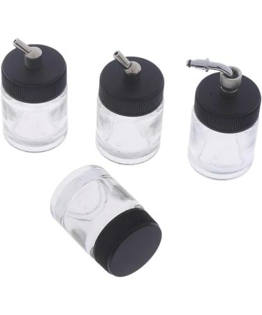 Buy 1 Pcs Airbrush Paint Glass Bottle Jar with Suction Lid for Nail Art - Perfect Drawing Tool (Color: 2) | International Shipping - Buy Online on GoSupps.com