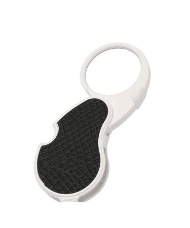 OUSIKA Magnifying Glass Portable Magnifier Mini Folding Handheld Magnifier 5X Hd Compact Fashion Design Office Supplies Magnifying