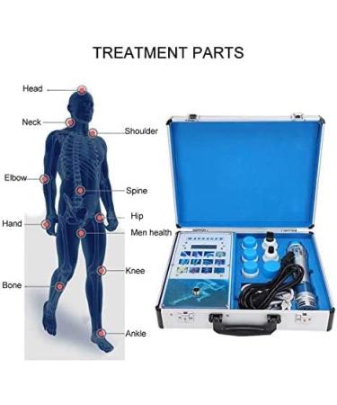 ED Shockwave Therapy Machine Electromagnetic Extra Corporal Shock Wave Device Deep Tissue Percussion Body Relax Muscle Pain Relief Massager Pain Relief Anti-Cellulite - Buy Online on GoSupps.com