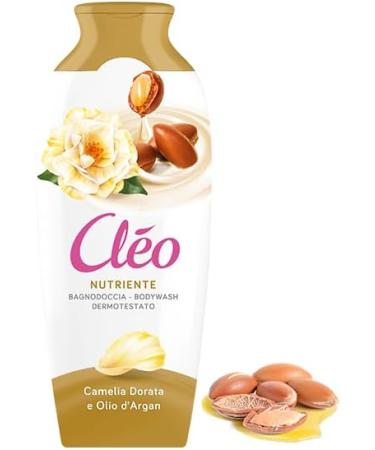  Italian Gourmet E.R. Cleo Bagnodoccia Golden Camellia and Argan Oil Shower Gel with Golden Camellia and Argan Oil - 8 x 750 ml + Italian Gourmet Pulp 400 g - Buy Online on GoSupps.com