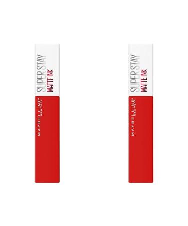 MAYBELLINE Super Stay Matte Ink Spiced Up No. 320 Individualist 5 ml (pack of 2) No. 320 Individualist 5 ml (pack of 2) Spiced Up
