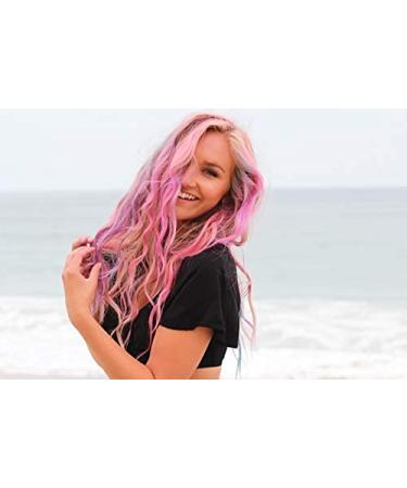 Rootflage Pink Parade Temporary Hair Dye - Shampoo Out Colored Hair Powder for Dark Hair - Buy Online on GoSupps.com