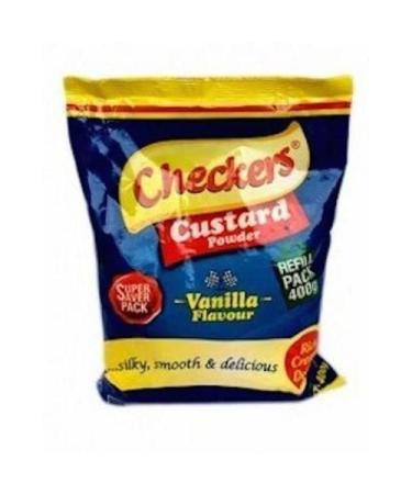 Checkers Custard Powder | Vanilla Flavour | Refill Pack | 400g