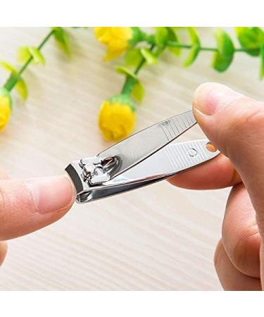 PSGS 1/2PCS Nail Clipper Stainless Steel Hand Nail Toe Cutter Trimmer Manicure Pedicure Care Scissors Trimmers Nail Art Tools (Color : 2pcs) - Buy Online on GoSupps.com