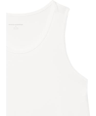 Amazon Essentials Men's Tech Stretch Tank T-Shirt - Large, White - Buy Online on GoSupps.com