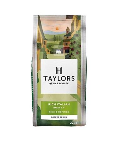 6X Taylors Rich Italian Coffee Beans 227g