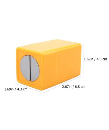 Osaladi Compact Razor Blade Disposal Case - Durable ABS Storage Box for Hairdressing Salon & Waste Management - Buy Online on GoSupps.com