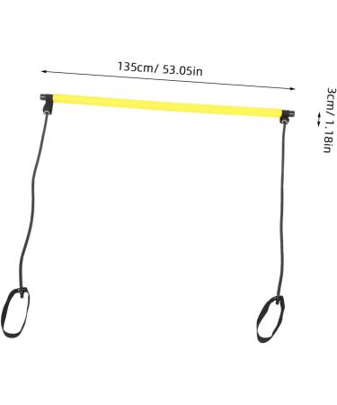 Ultimate Pilates Bar & Yoga Bands - Resistance Stretch Bands for Fitness & Flexibility | Portable Workout Straps - Buy Online on GoSupps.com