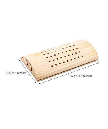 Exceart Sauna Head Support Pillow - Bamboo Lumbar Cushion & Massage Pillows for Neck & Back Pain Relief - Perfect Living Accessory - Buy Online on GoSupps.com