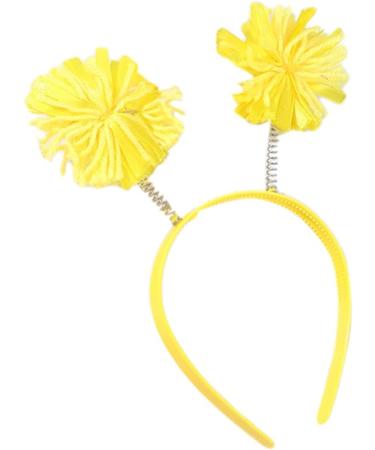 TQUXNGA Hairband with Colorful Pompoms for Parties Stage Performences Eye-catching Party Headband Birthday HeadWear Purple - Buy Online on GoSupps.com