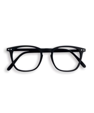 IZIPIZI Unisex Shape E Reading Glasses Black Soft one Size