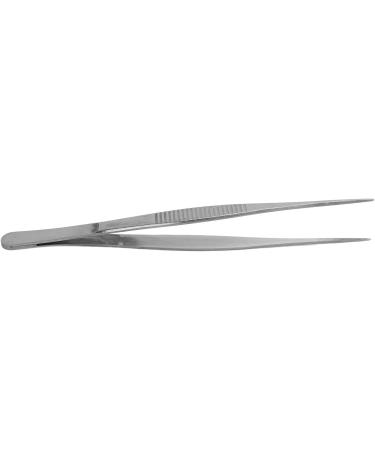 High-Precision Stainless Steel 304 Laboratory Tweezers | Toothed Autoclavable | Ideal for Straight Lace and Fine Work - Buy Online on GoSupps.com