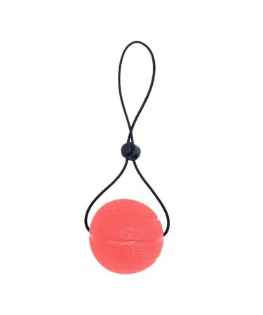 Fomiyes handle ball finger gripper trainer fingertip bilek g lendirici wrist training grip ball finger training ball strengthening ball squeezing ball hold gymnasium ball fitness 20x5cm pink