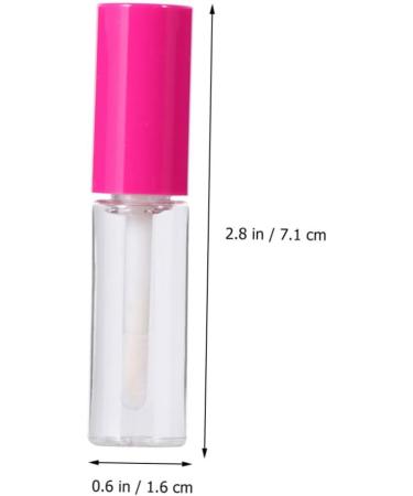 ERINGOGO 100 Pi ces Flacons de Gloss avec Bouchon Rose Tubes Transparents Rechargeables pour Maquillage DIY Accessoires Cosm tiques et Filles - Buy Online on GoSupps.com