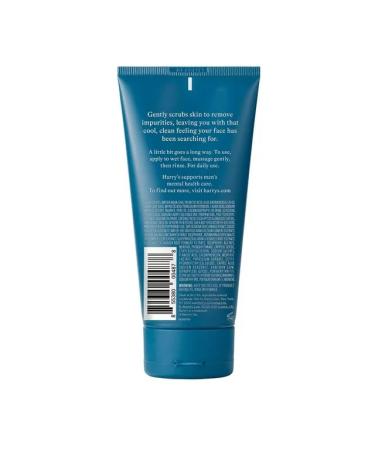 Men's Exfoliating Face Wash with Peppermint & Eucalyptus - Refreshing 5.1 fl oz for Clear Skin | Shop Internationally - Buy Online on GoSupps.com