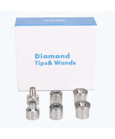 FRCOLOR Diamond Dermabrasion Replacement Tips - 1pc Microscopic Carving Head for Smooth Skin | 9.5x8.5cm White - Buy Online on GoSupps.com
