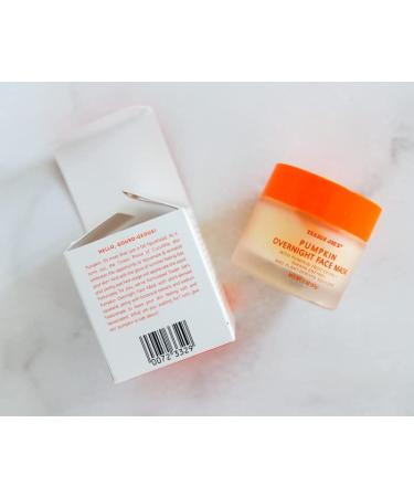 Trader Joe's Pumpkin Overnight Face Mask - Hydrating 2oz with Pumpkin Extract Papaya Enzymes & Squalane | International Shipping Available - Buy Online on GoSupps.com