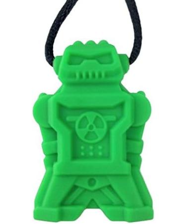 Chubuddy Robot Chewy Robotz - Green Non-Toxic Chew Toy for Light Chewers - Buy Online on GoSupps.com