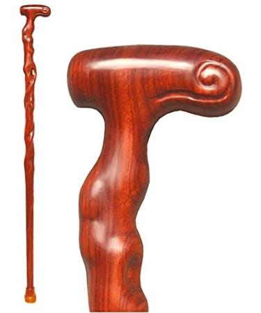 Wooden Walking Stick Solid Cane Solid Wood Canes Natural Wood Lightweight and Strong Walking Stick for Men and Women Outdoor Walker Trekking Pole Durable (Size : 74cm) Onecolor 83cm