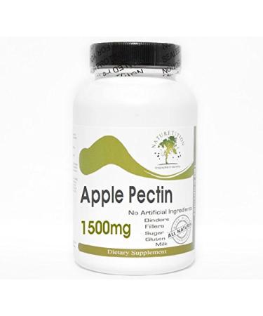 Apple Pectin 1500mg 90 Capsules - No Additives Naturetition Supplements