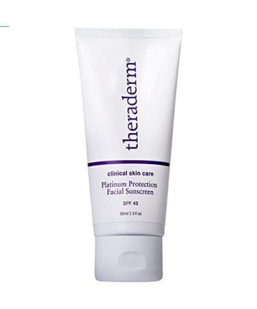 Theraderm Platinum Protection Facial Sunscreen - SPF 50 Broad Spectrum UVA/UVB Protection - Buy Online on GoSupps.com