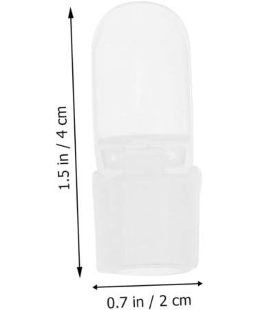 Housoutil Nail Monomer Dish 60 Pcs Nail Case Manicure Anti-scratch Plastic Latex Nail Guard 4x2cmx3pcs As Shownx3pcs - Buy Online on GoSupps.com
