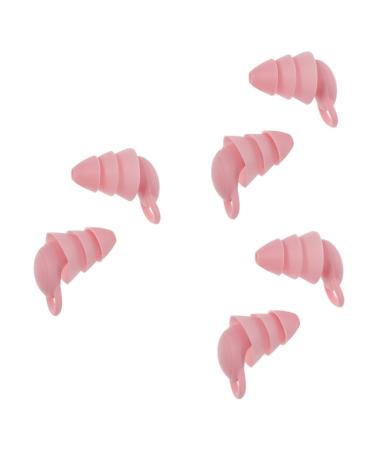 Healvian 3 Pairs Anti Noise Earplugs Sleeping Ear Plugs Travel Ear Plugs Sleep Ear Plugs Silicone Ear Plugs Noise Reduction Earmuffs Sport Earbuds Mute Motorcycle Student